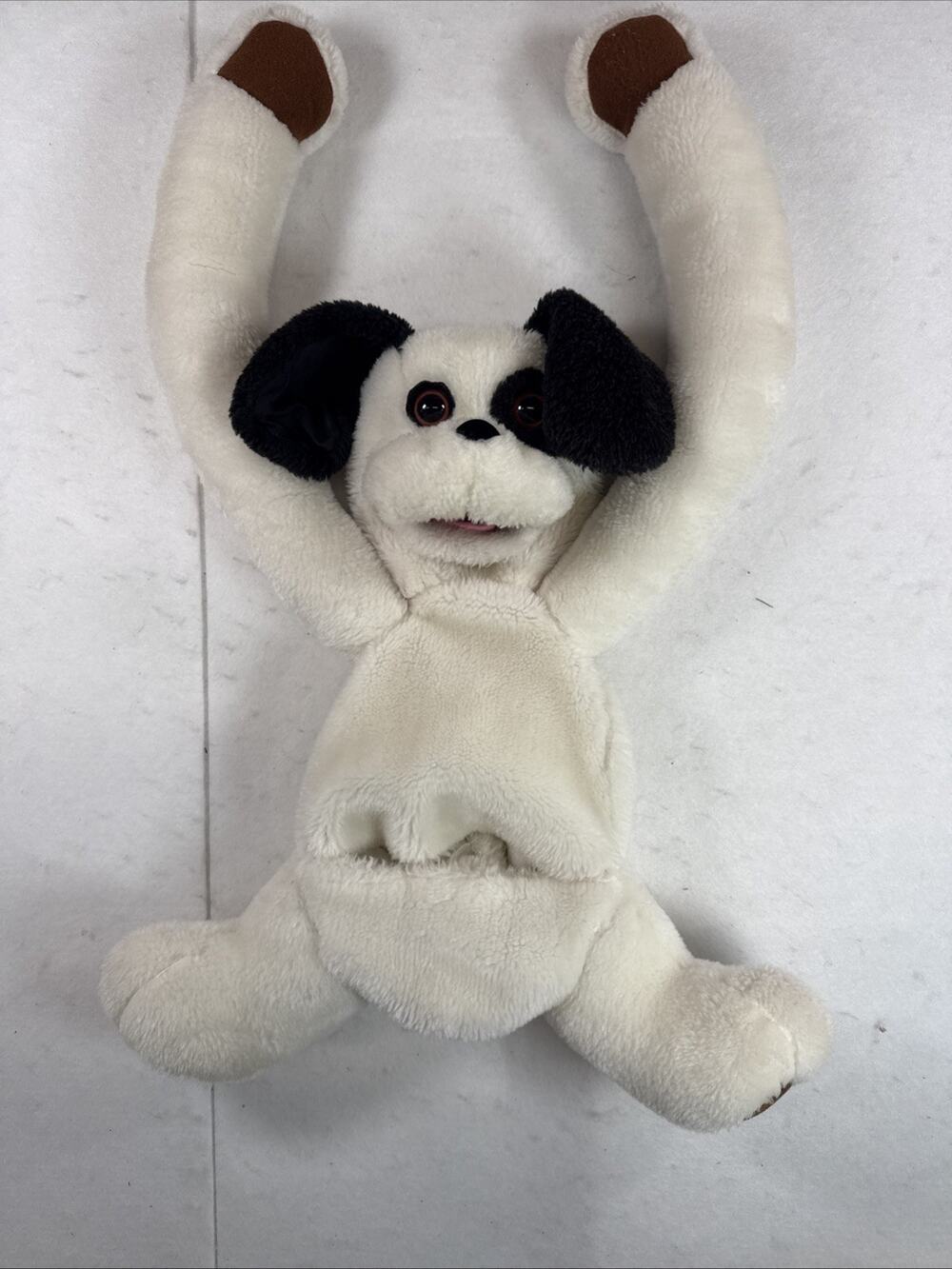 Vintage Ralf the Barking Dog 1992 Toy Biz Hanging Puppet Plush No Bandana